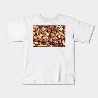 Wooden Beads Kids T-Shirt